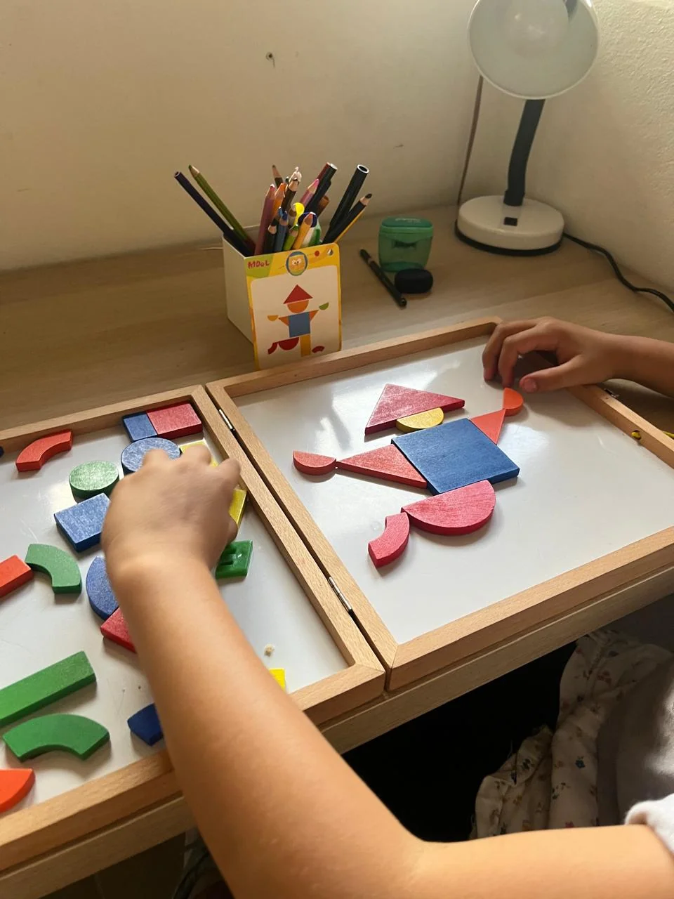 Actividad con figuras geométricas